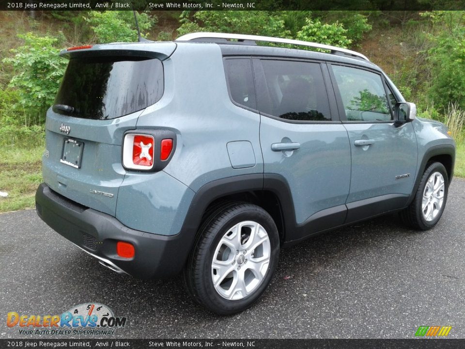 2018 Jeep Renegade Limited Anvil / Black Photo #6