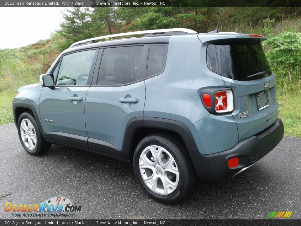 2018 Jeep Renegade Limited Anvil / Black Photo #8