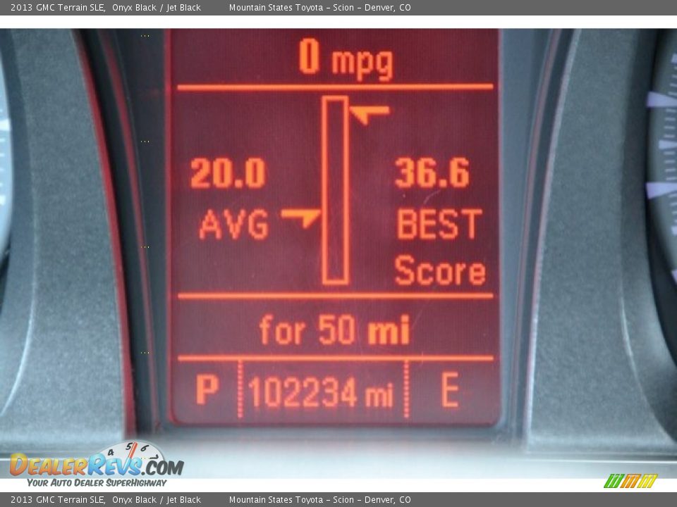 2013 GMC Terrain SLE Onyx Black / Jet Black Photo #29