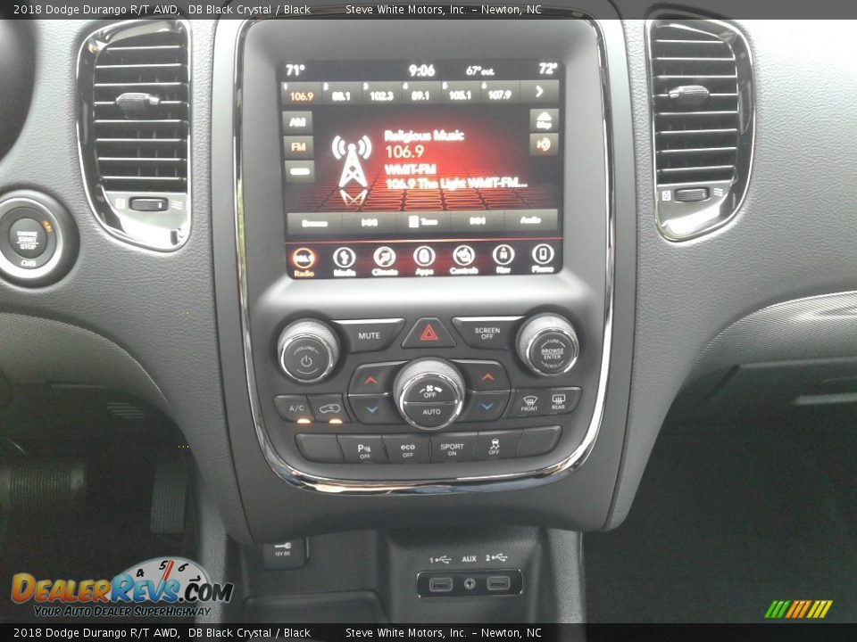 2018 Dodge Durango R/T AWD DB Black Crystal / Black Photo #24