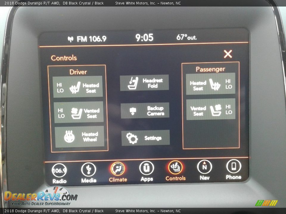 2018 Dodge Durango R/T AWD DB Black Crystal / Black Photo #28