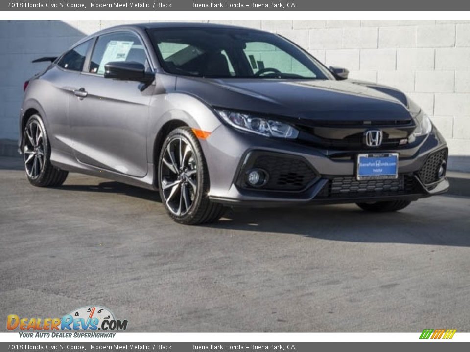 2018 Honda Civic Si Coupe Modern Steel Metallic / Black Photo #1