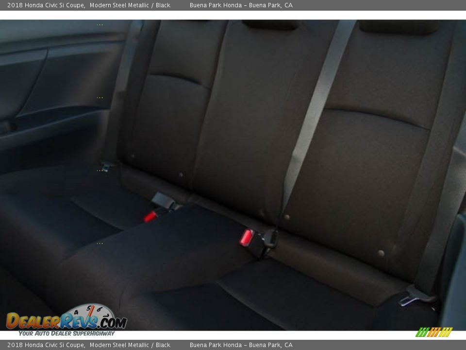 2018 Honda Civic Si Coupe Modern Steel Metallic / Black Photo #12