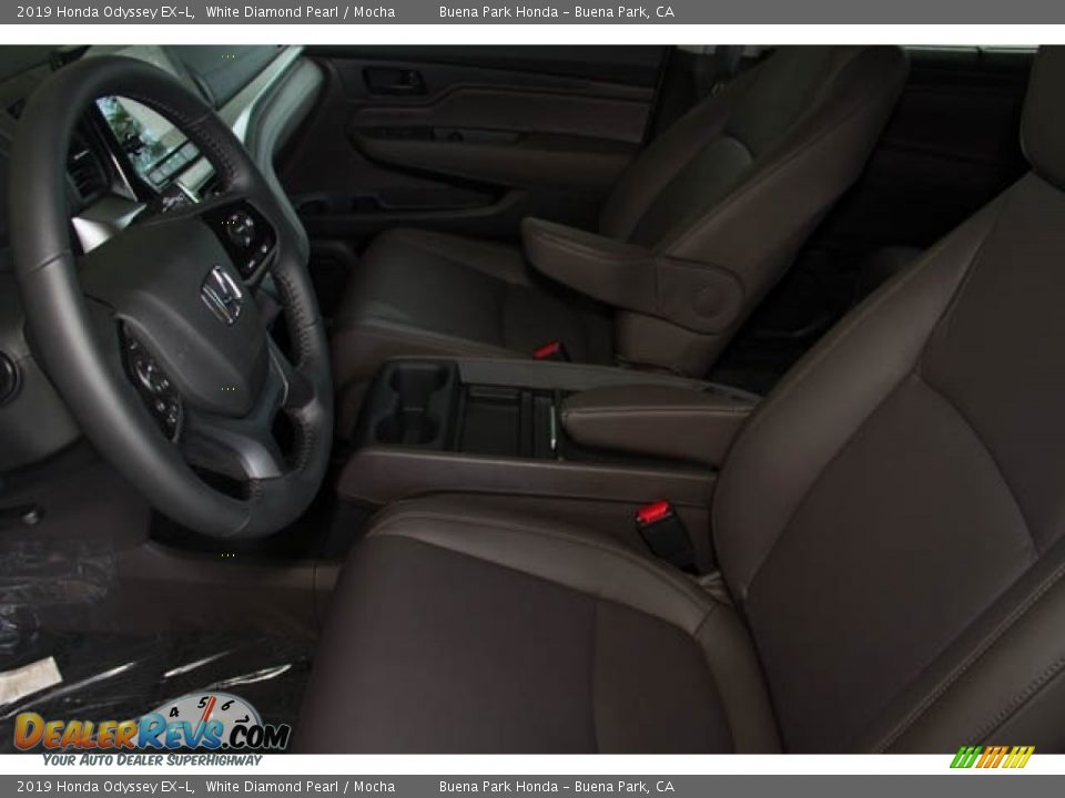 Mocha Interior - 2019 Honda Odyssey EX-L Photo #19