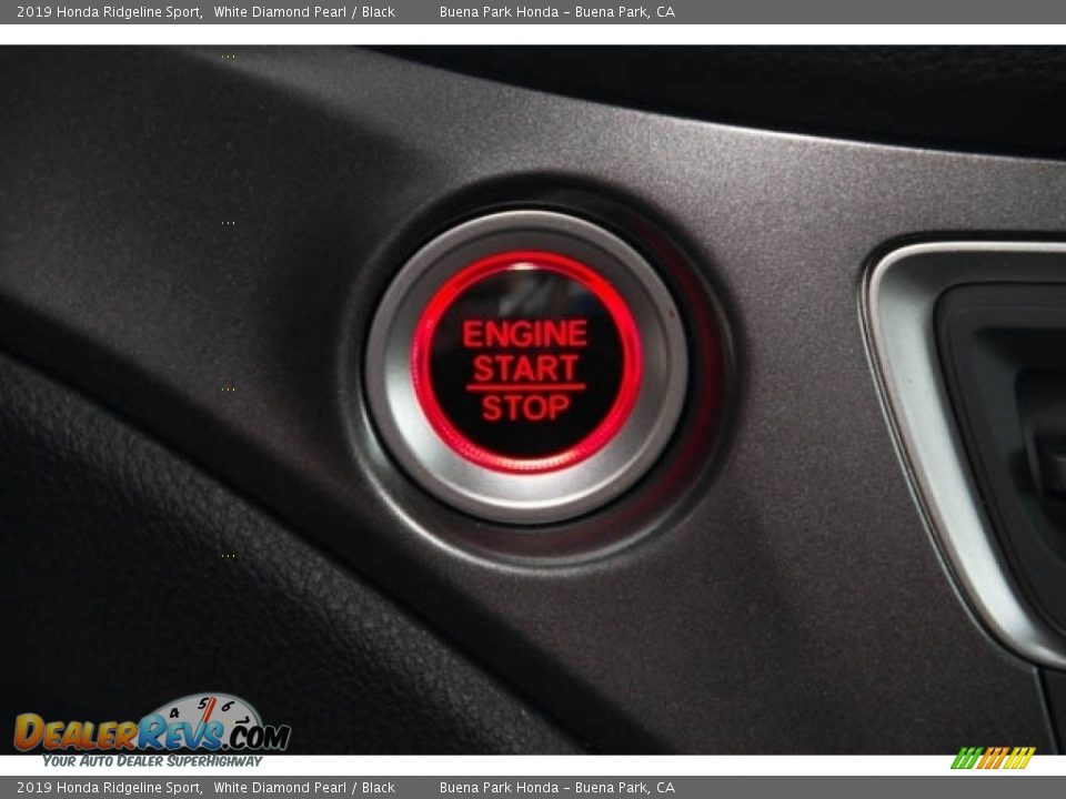 2019 Honda Ridgeline Sport White Diamond Pearl / Black Photo #23