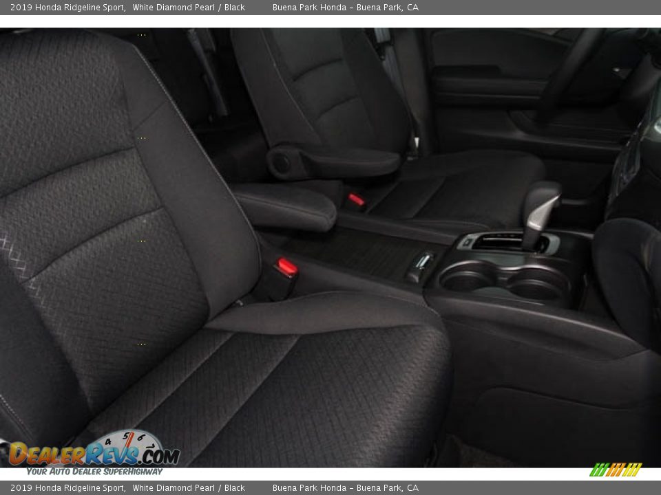 2019 Honda Ridgeline Sport White Diamond Pearl / Black Photo #30