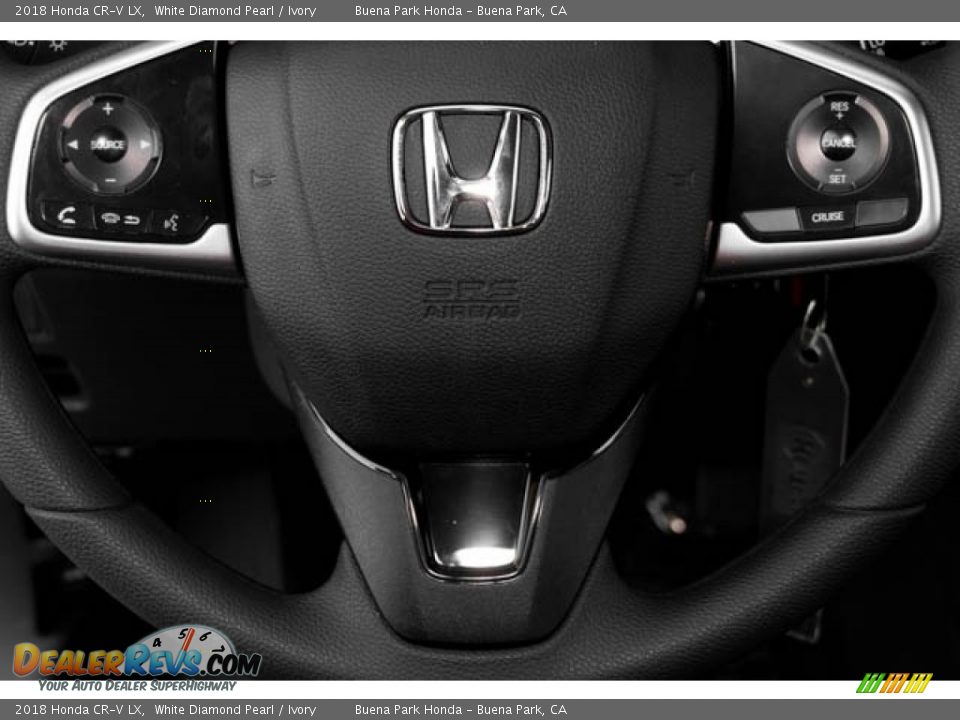 2018 Honda CR-V LX White Diamond Pearl / Ivory Photo #12