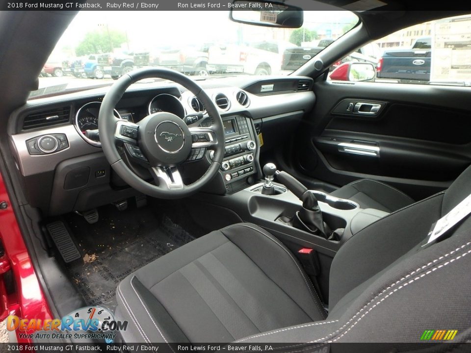 2018 Ford Mustang GT Fastback Ruby Red / Ebony Photo #13