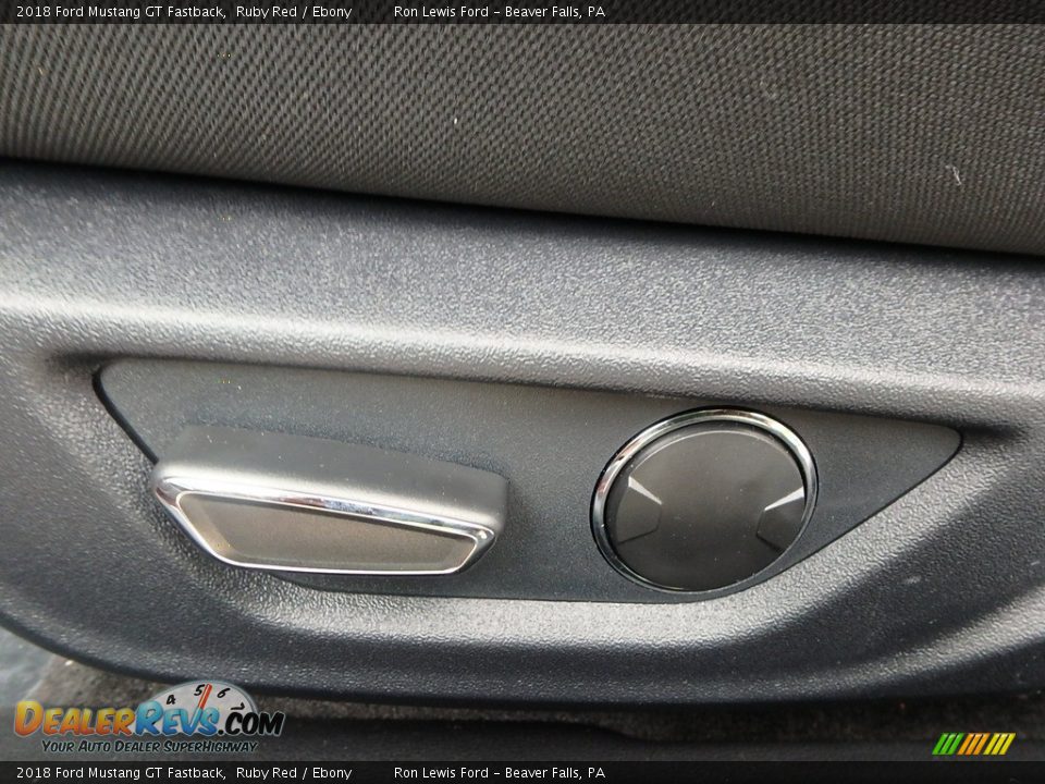 2018 Ford Mustang GT Fastback Ruby Red / Ebony Photo #16