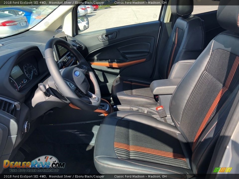 Front Seat of 2018 Ford EcoSport SES 4WD Photo #7