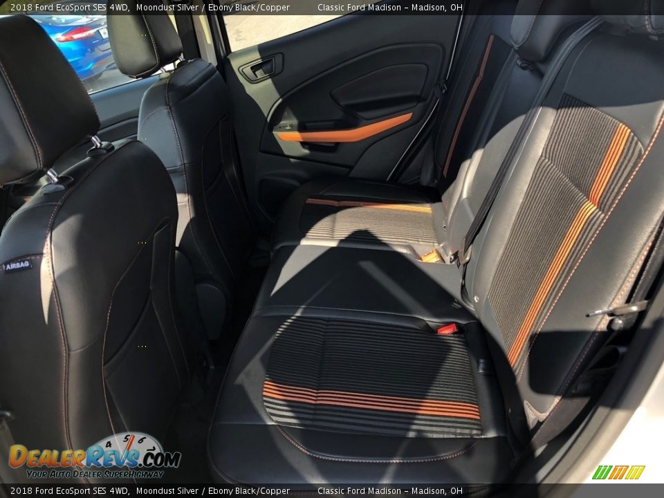 Rear Seat of 2018 Ford EcoSport SES 4WD Photo #8