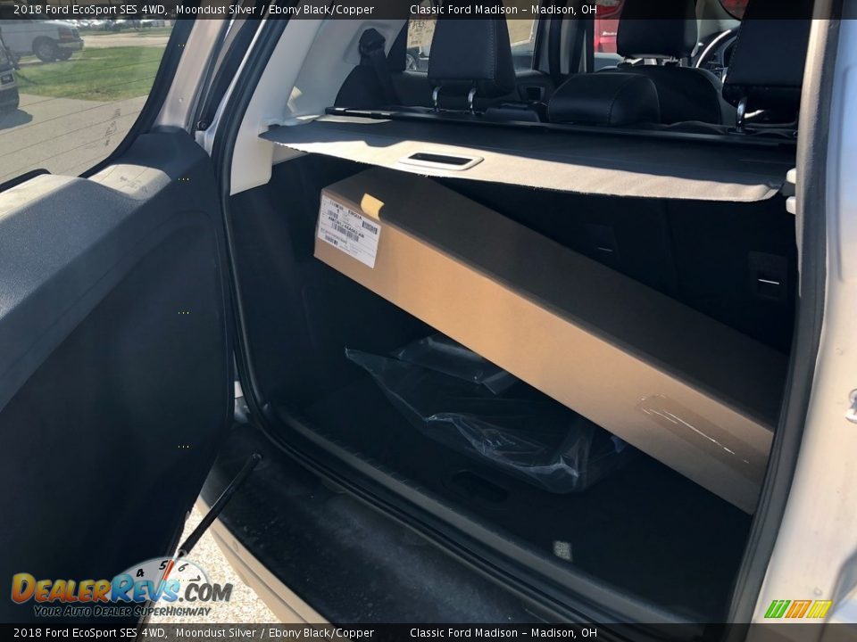 2018 Ford EcoSport SES 4WD Moondust Silver / Ebony Black/Copper Photo #9