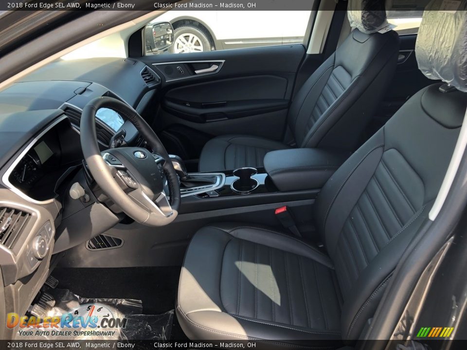 2018 Ford Edge SEL AWD Magnetic / Ebony Photo #4