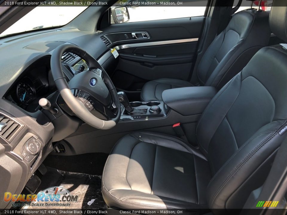 2018 Ford Explorer XLT 4WD Shadow Black / Ebony Black Photo #4