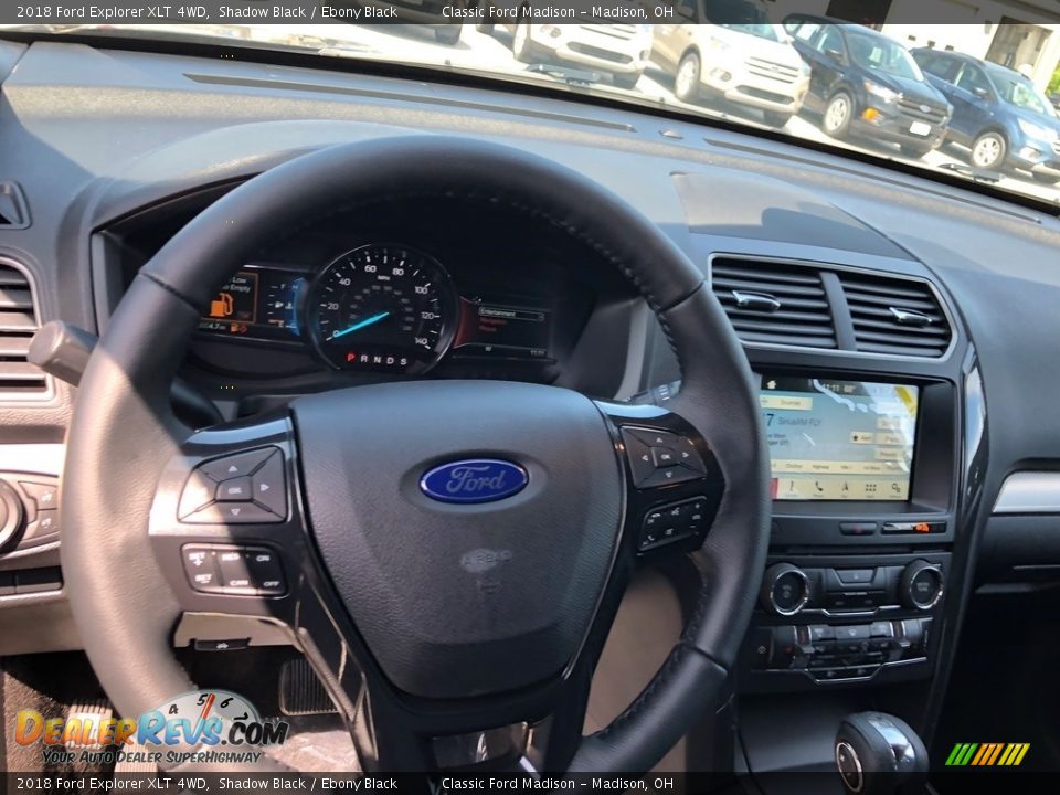2018 Ford Explorer XLT 4WD Shadow Black / Ebony Black Photo #5