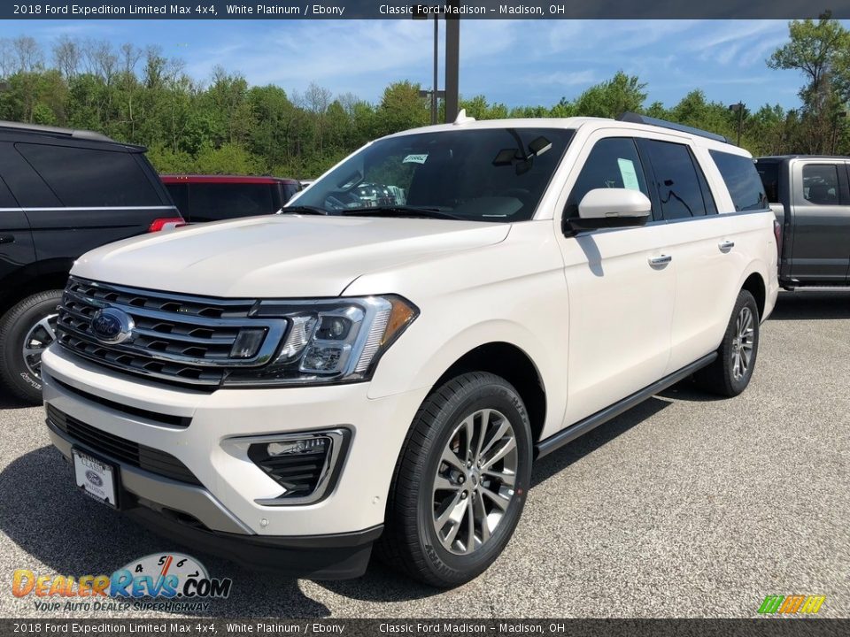 Front 3/4 View of 2018 Ford Expedition Limited Max 4x4 Photo #1