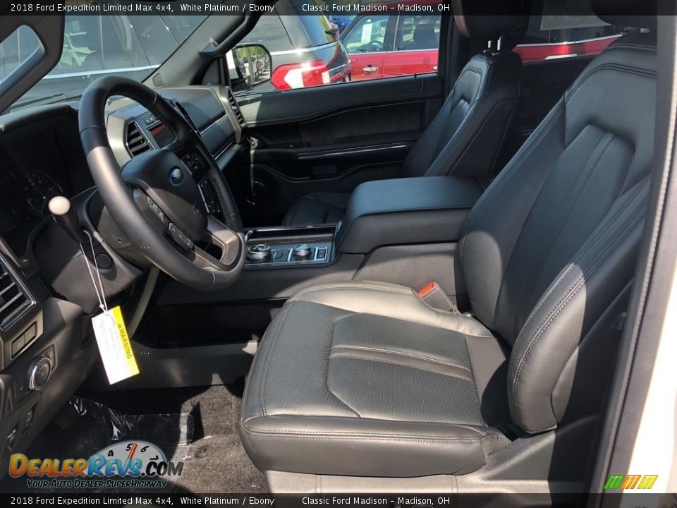 Front Seat of 2018 Ford Expedition Limited Max 4x4 Photo #4