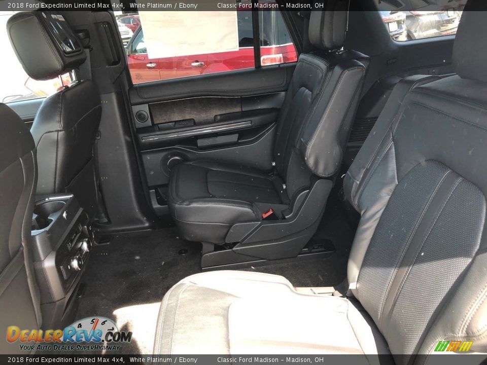 2018 Ford Expedition Limited Max 4x4 White Platinum / Ebony Photo #6