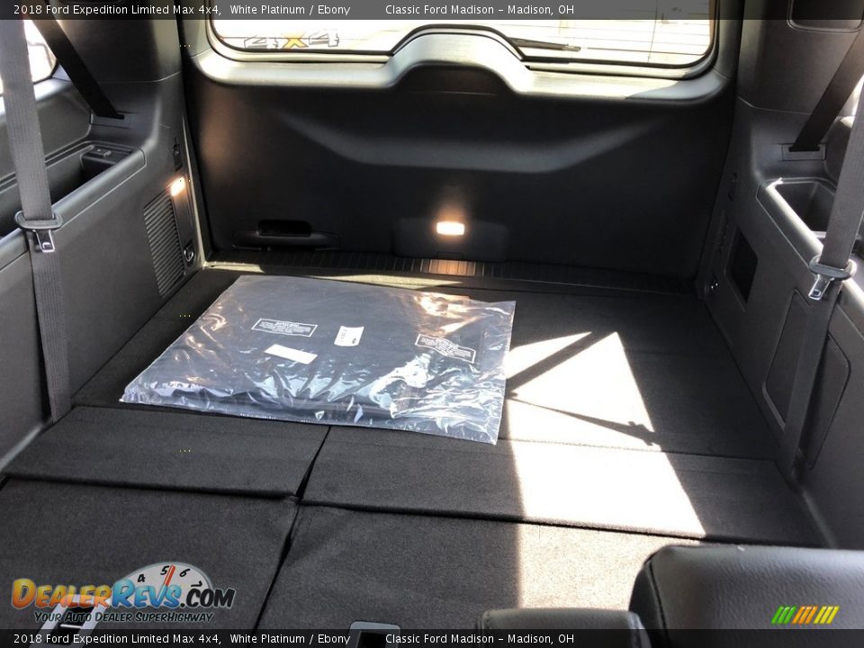 2018 Ford Expedition Limited Max 4x4 White Platinum / Ebony Photo #8