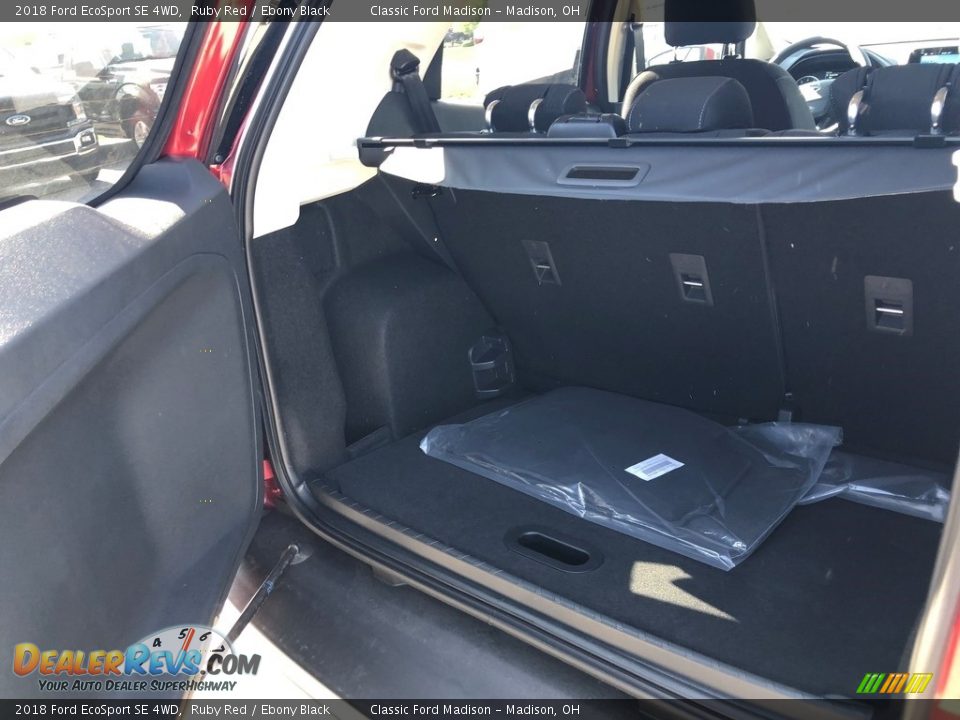 2018 Ford EcoSport SE 4WD Ruby Red / Ebony Black Photo #9