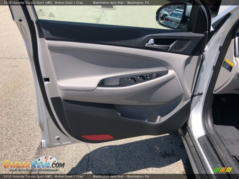 Door Panel of 2018 Hyundai Tucson Sport AWD Photo #9
