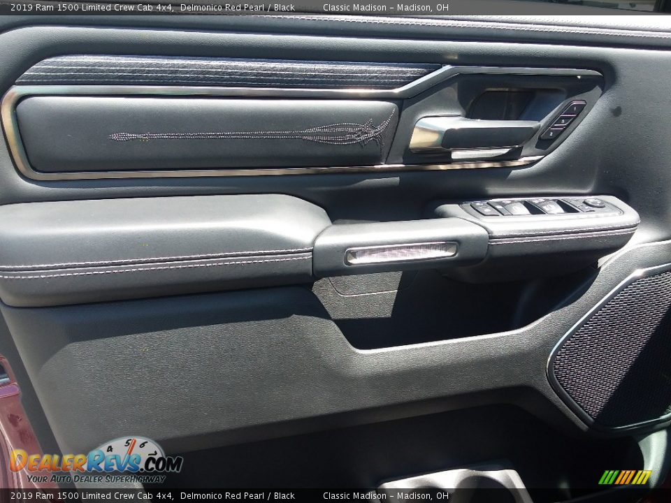 2019 Ram 1500 Limited Crew Cab 4x4 Delmonico Red Pearl / Black Photo #3