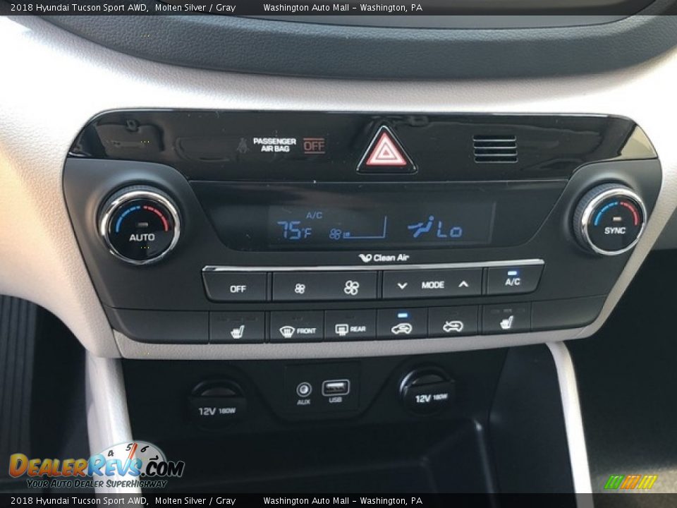 2018 Hyundai Tucson Sport AWD Molten Silver / Gray Photo #18