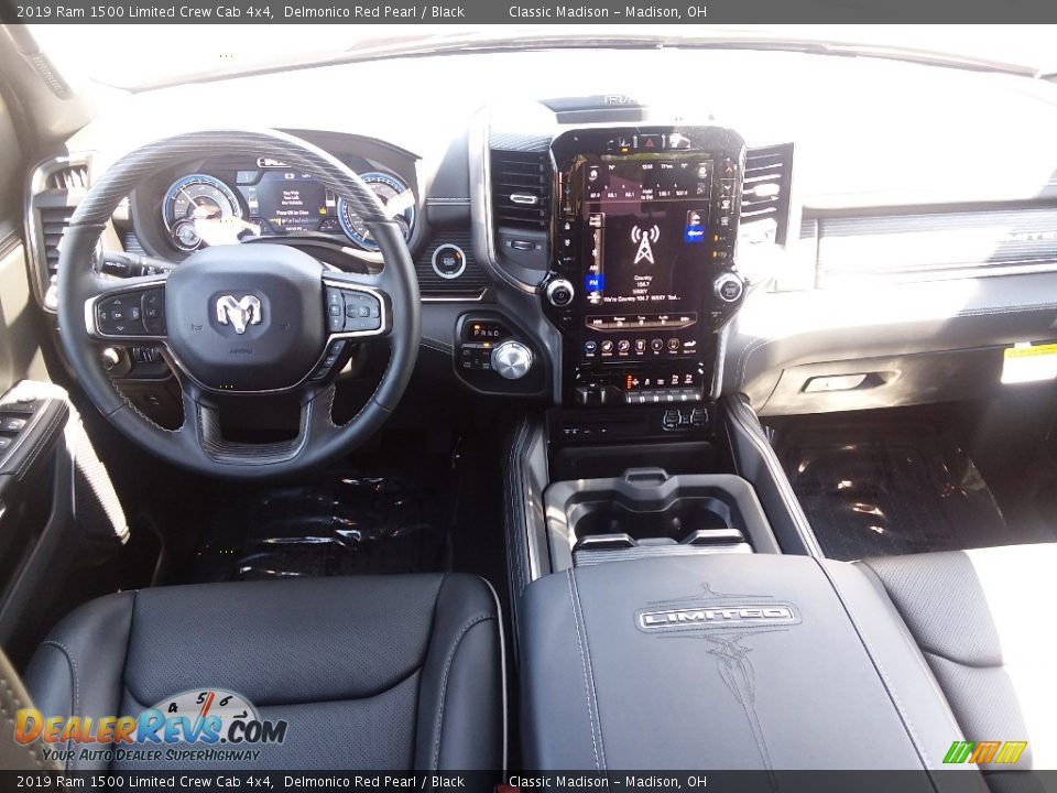 2019 Ram 1500 Limited Crew Cab 4x4 Delmonico Red Pearl / Black Photo #10