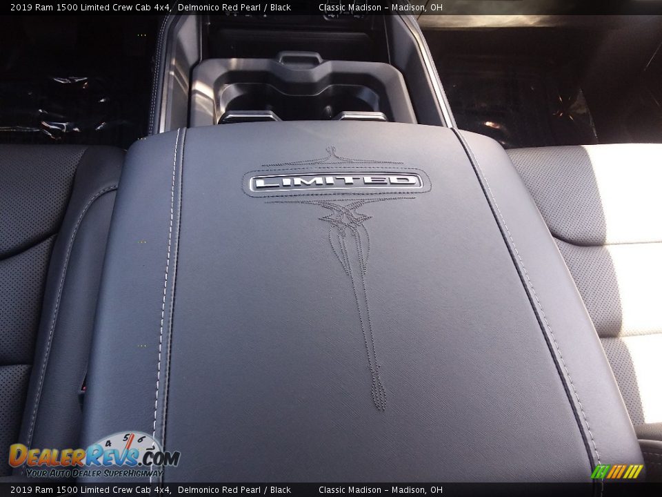 2019 Ram 1500 Limited Crew Cab 4x4 Delmonico Red Pearl / Black Photo #12