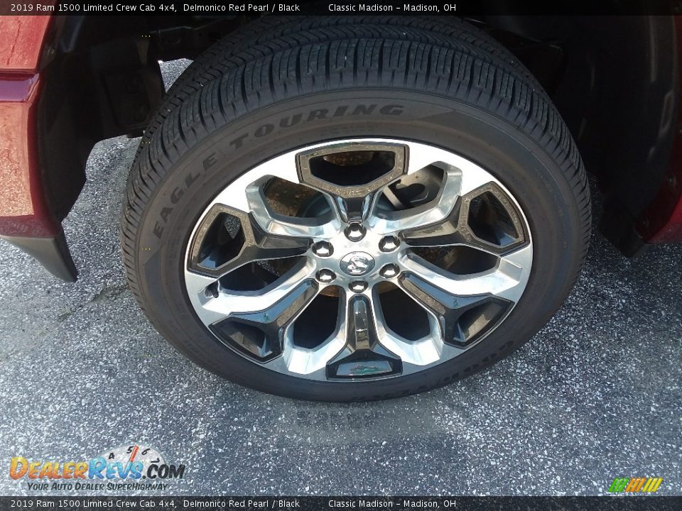 2019 Ram 1500 Limited Crew Cab 4x4 Delmonico Red Pearl / Black Photo #16