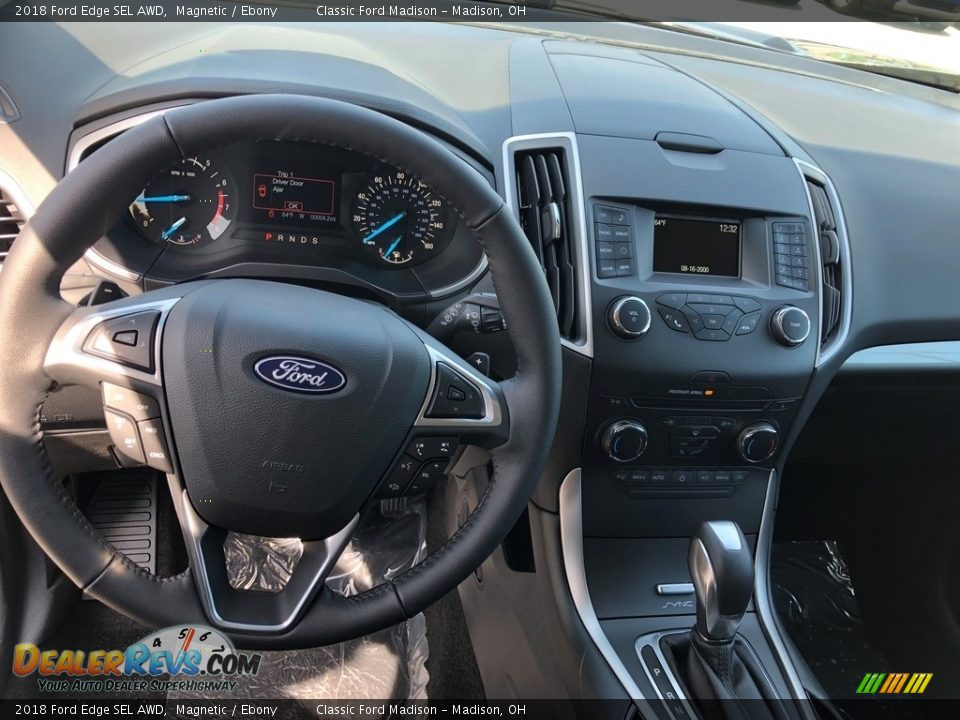 2018 Ford Edge SEL AWD Magnetic / Ebony Photo #5