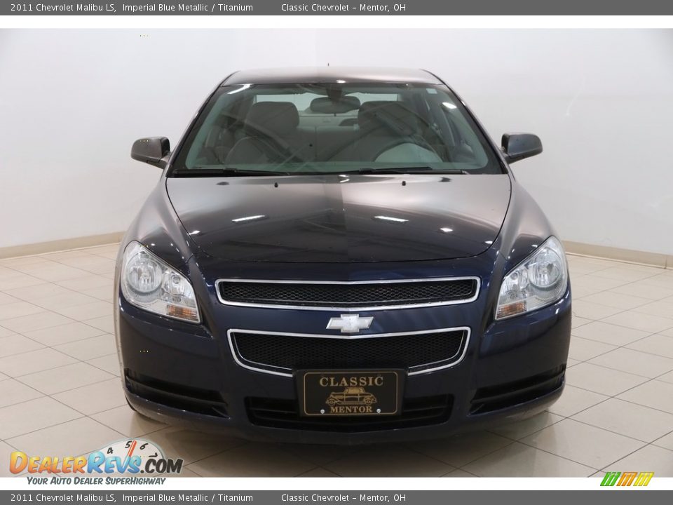 2011 Chevrolet Malibu LS Imperial Blue Metallic / Titanium Photo #2