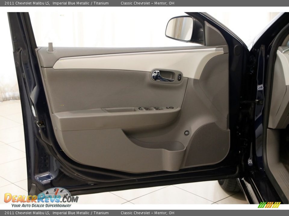 2011 Chevrolet Malibu LS Imperial Blue Metallic / Titanium Photo #4