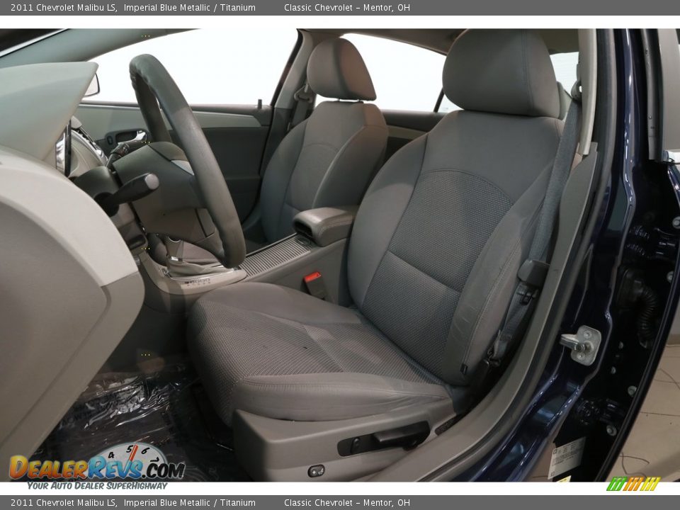 2011 Chevrolet Malibu LS Imperial Blue Metallic / Titanium Photo #5