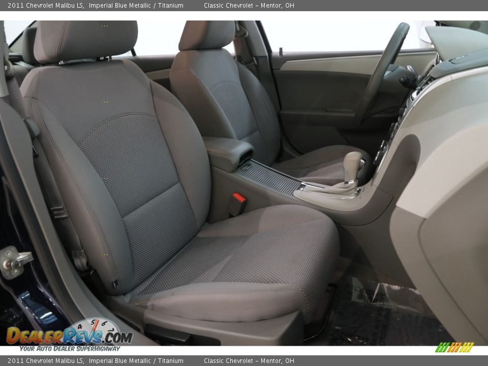 2011 Chevrolet Malibu LS Imperial Blue Metallic / Titanium Photo #11