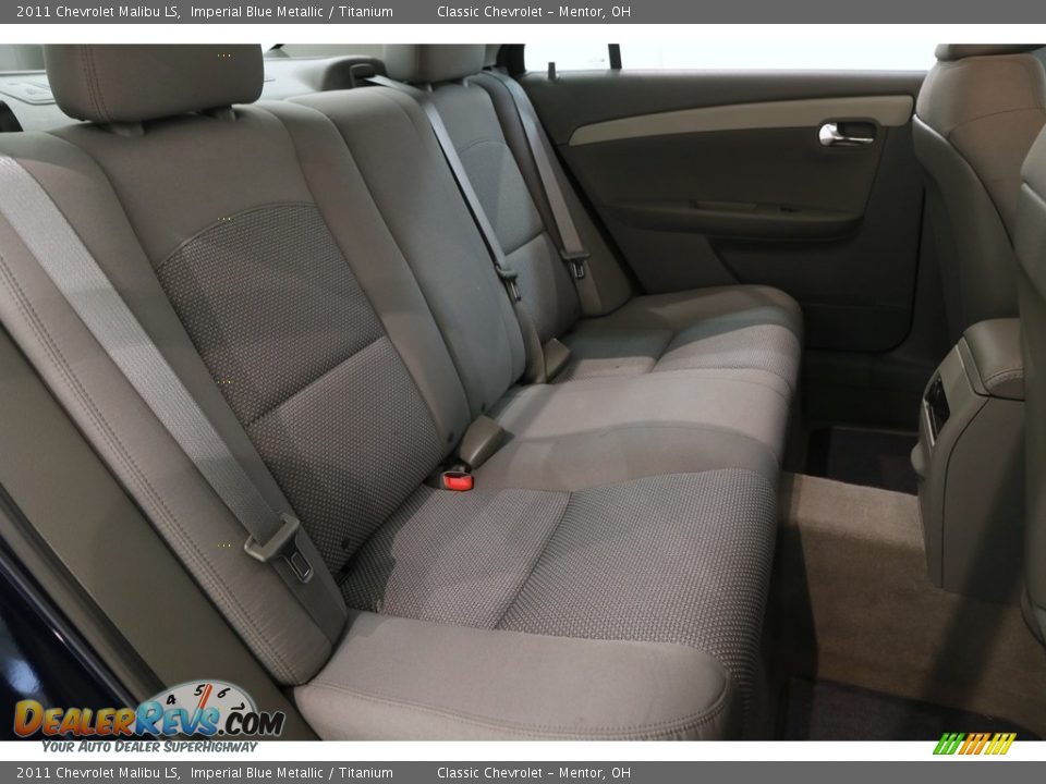 2011 Chevrolet Malibu LS Imperial Blue Metallic / Titanium Photo #12