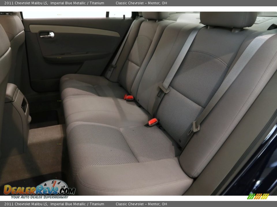 2011 Chevrolet Malibu LS Imperial Blue Metallic / Titanium Photo #13