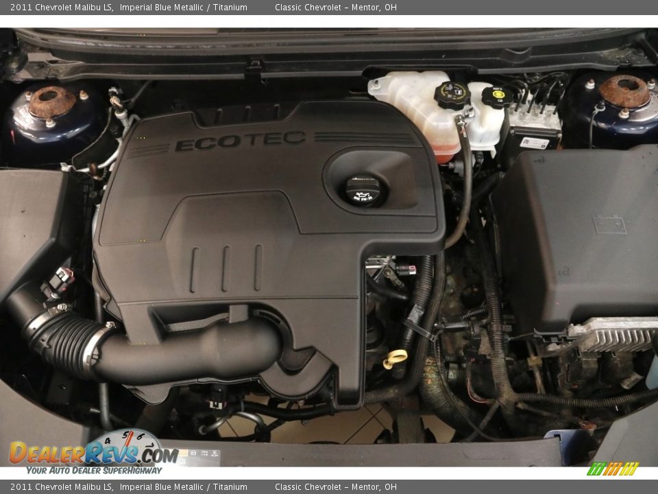 2011 Chevrolet Malibu LS Imperial Blue Metallic / Titanium Photo #15