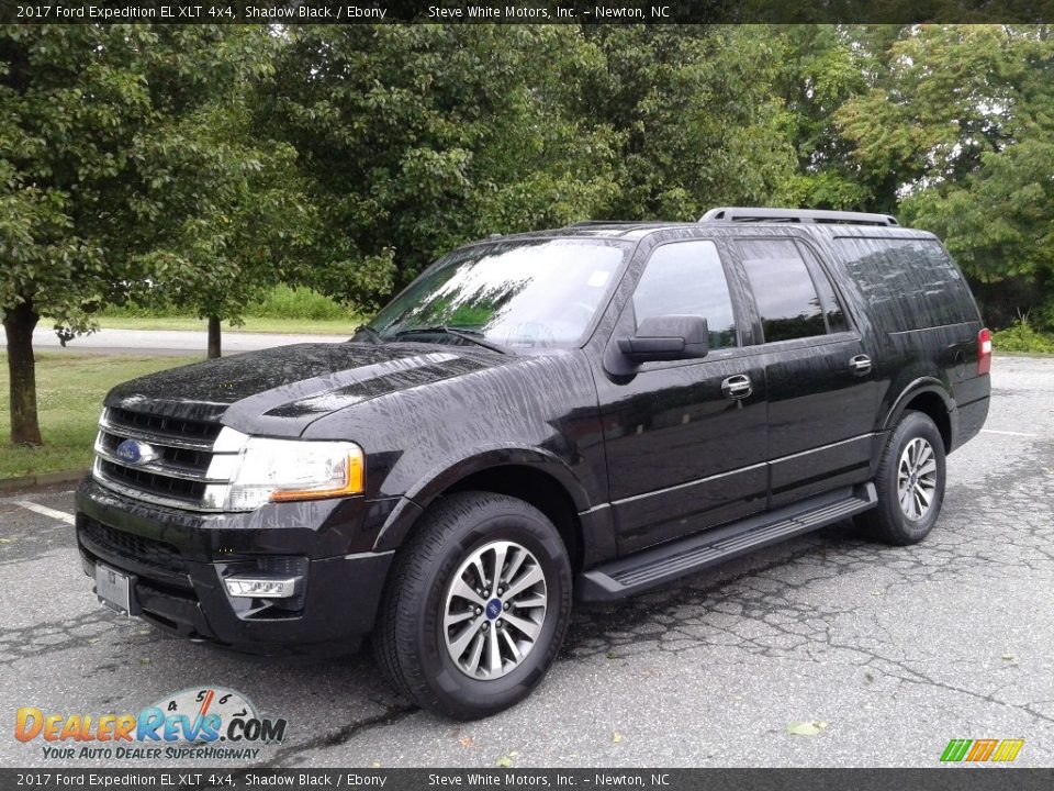 2017 Ford Expedition EL XLT 4x4 Shadow Black / Ebony Photo #2