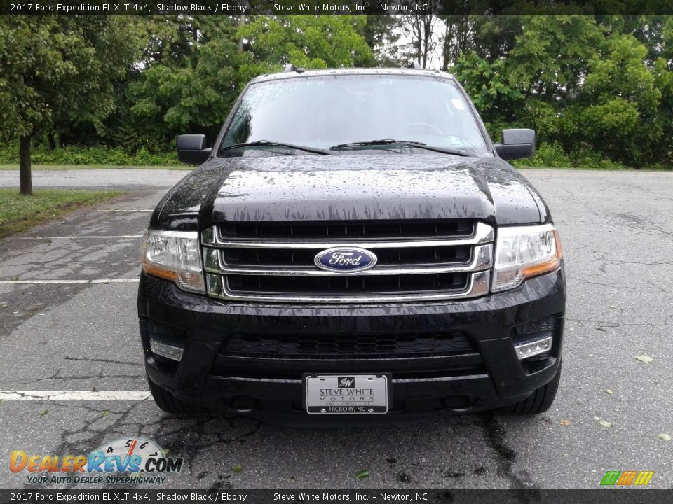 2017 Ford Expedition EL XLT 4x4 Shadow Black / Ebony Photo #3