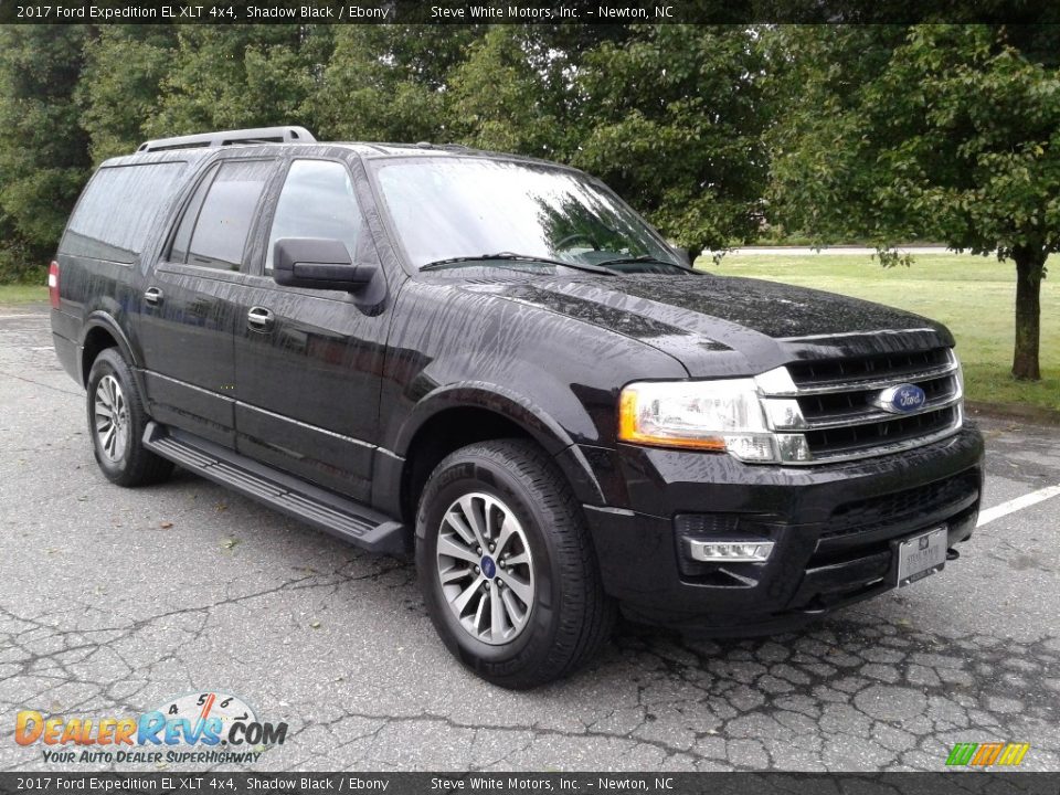 2017 Ford Expedition EL XLT 4x4 Shadow Black / Ebony Photo #4