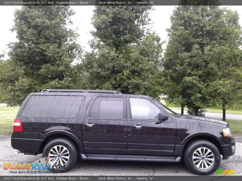 2017 Ford Expedition EL XLT 4x4 Shadow Black / Ebony Photo #5