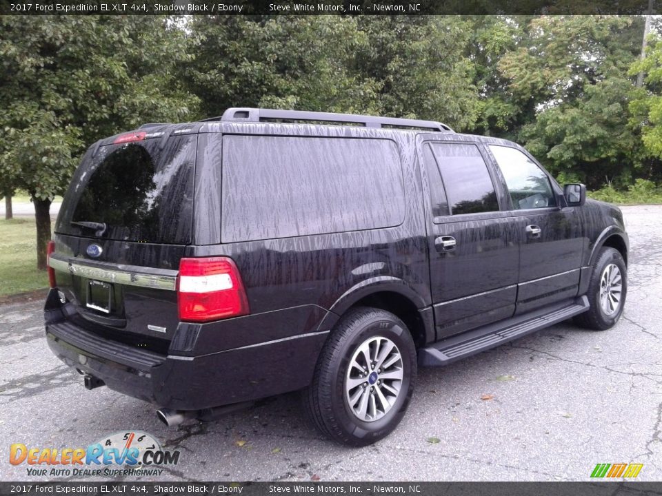 2017 Ford Expedition EL XLT 4x4 Shadow Black / Ebony Photo #6