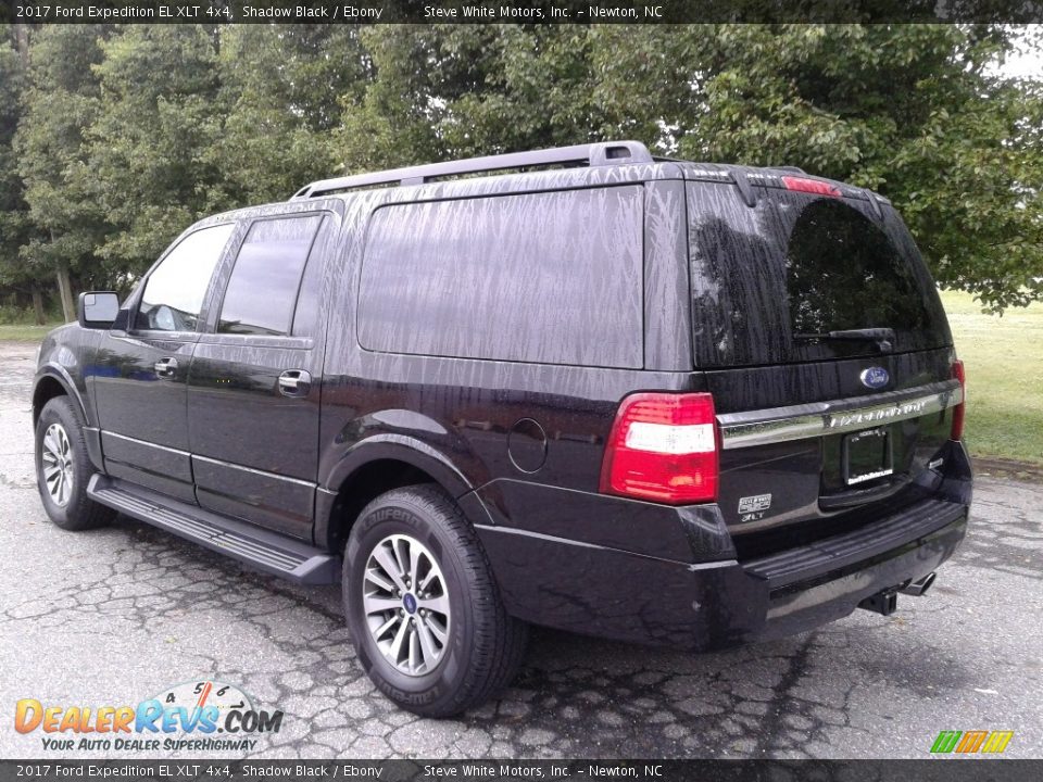2017 Ford Expedition EL XLT 4x4 Shadow Black / Ebony Photo #8