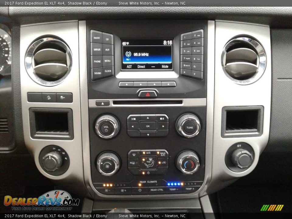 2017 Ford Expedition EL XLT 4x4 Shadow Black / Ebony Photo #25