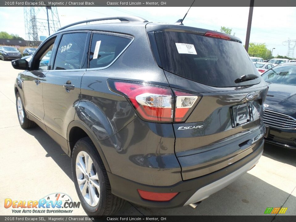 2018 Ford Escape SEL Magnetic / Charcoal Black Photo #3