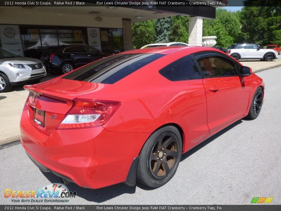 2012 Honda Civic Si Coupe Rallye Red / Black Photo #2
