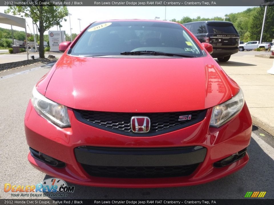 2012 Honda Civic Si Coupe Rallye Red / Black Photo #4
