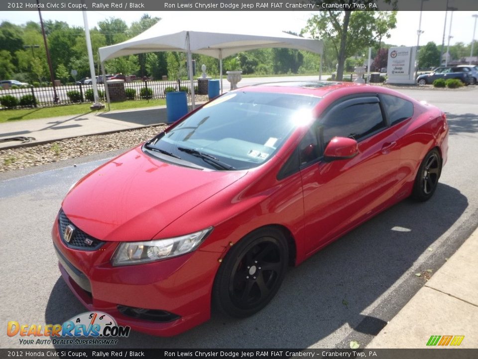 2012 Honda Civic Si Coupe Rallye Red / Black Photo #5