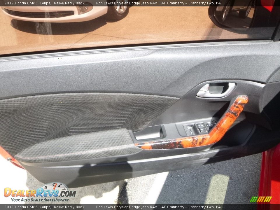 2012 Honda Civic Si Coupe Rallye Red / Black Photo #14